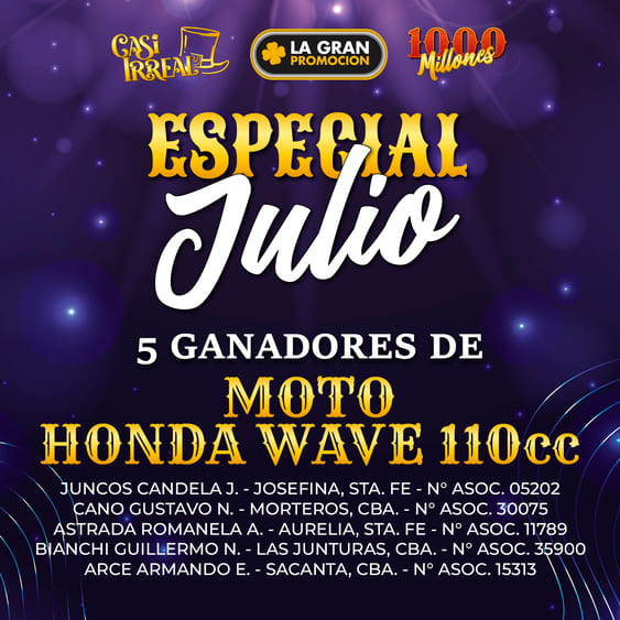 5 Ganadores de HONDA WAVE - JULIO.jpg